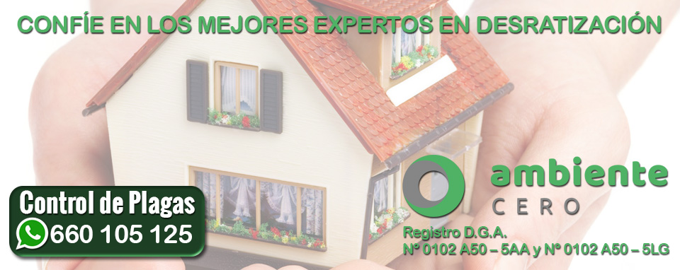 Empresa de Desratización Ambiente Cero en Zaragoza